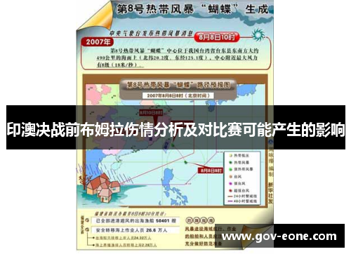 印澳决战前布姆拉伤情分析及对比赛可能产生的影响